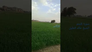 سورة النجم الشيخ خالد الجليل 