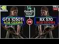 GTX 1050 ti vs RX 570 Test In 15 Games How Much Difference