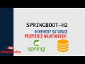 SPRINGBOOT H2 H2 DATABASE PROPERTIES WALK THROUGH H2 IN MEMORY DB EMBEDDED H2 OKAYJAVA