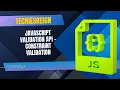 JavaScript Validation API - Constraint Validation