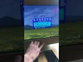 CRT display degauss