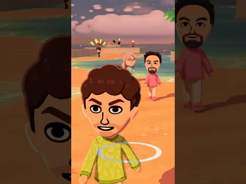 Carrera de obstáculos en Tomodachi Life