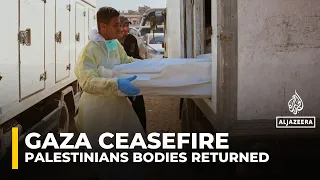 Israel Returned Remains Of 15 Palestinians After Receiving Body Of Another Captive On Friday 