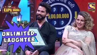 shahid u0026 kangana laugh endlessly the kapil sharma show