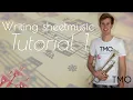 How to write sheetmusic - Introduction Musescore