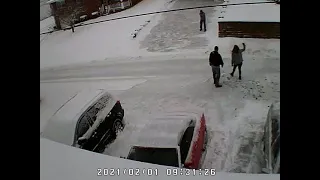 of couple shot over snow shoveling dispute in Pennsylvania Reaction Link in Description