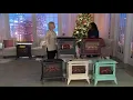 Duraflame Large Infragen Stove Heater with 3D Flame Remote Control on QVC