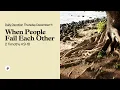 When People Fail Each Other - Daily Devotional