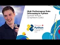 High Performance Data Processing in Python Donald Whyte Engineers Gate