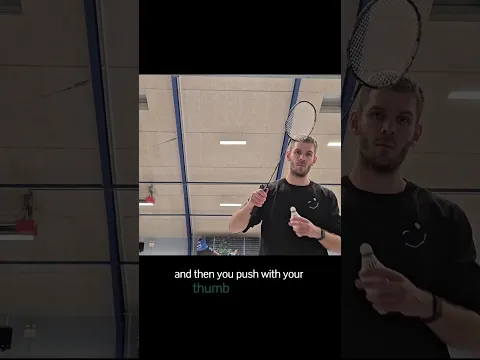 Badminton Backhand Power