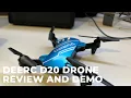 Deerc D20 Drone Review and Flight Demo