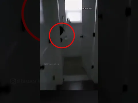 Lights Flicker… Then He Sees a Shadow Figure | Haunted Video #shorts #scary