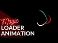 Create Rotating Loader Animation using HTML and CSS Page Loader Animation