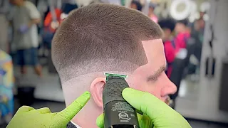 cleanest mid fade pov tutorial t45fx clipper u0026 trimmer set
