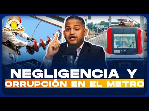 FELIX LAJARA: NEGLIGENCIA Y CORRUPCIÓN EN EL METRO: 10 BATERÍAS DESAPARECIDAS Y COMBUSTIBLE DESVIADO