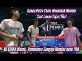 Lagu Komen BL China yang Marah Ganda Putranya Mendadak Mundur Saat Melawan Fajar/Fikri di R1 French Open