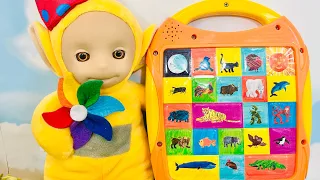 Teletubbies Toys LAA LAA Animals & Alphabet Sound Buttons Learning Video