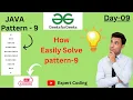 GeeksforGeeks Pattern Day 9 Pattern 7 for beginners 2023 GeeksforGeeks s expertcoding3624