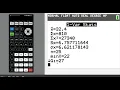 Sample Mean Variance and Standard Deviation of a Frequency Distribution TI-84