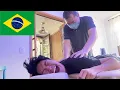 Japanese guy had a CRAZY MASSAGE EXPERIENCE in Sao Paulo