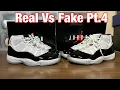 Air Jordan 11 Concord 2018 Real vs Fake Pt 4