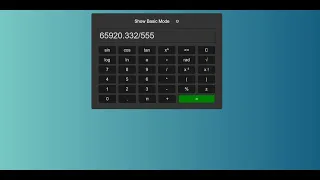 Scientific Calculator In JavaScript With Source Code Source Code Projects