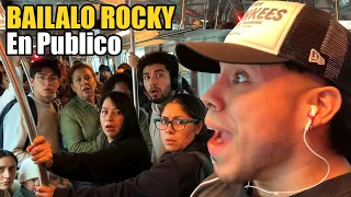 Canté Tik Toks en publico "Bailalo Rocky" 🤣