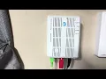 How to install quick reference guide for AT T fiber BGW320 red ethernet cord