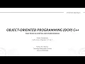 Object Oriented Programming OOP C Praktikum AlPro Belajar Coding