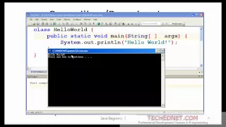 Java Beginner 3 - My First Java Application