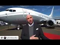 John Travolta shows us the Boeing Business Jet It s a Beauty