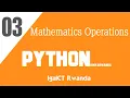 IgaICT Rwanda 03 - Mathematics Operations Muri Python Programming Kinyarwanda 2020