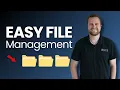Ultimate Folder Structure for Productivity File Organization Tips