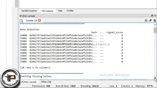 Malware Prediction in Dataset by Perceptron Classification Using Machine Learning In PYTHON