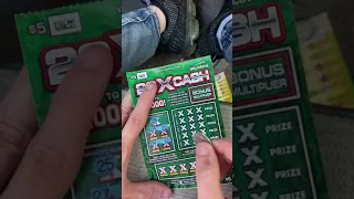 Playing Iowa lottery scratch offs