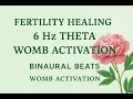 Download Lagu 6Hz Theta Binaural Beats for Fertility  Womb Healing Music  Hormone Balance \u0026 Divine Conception