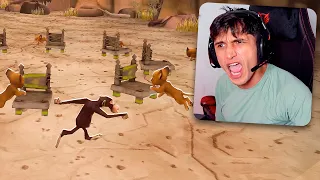 Es IMPOSIBLE GANAR EN LAS SILLAS MUSICALES DE MADAGASCAR