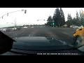 Clovis USD School Bus Running Red Light