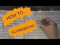 Scorebook for Basketball - How to do the Basics