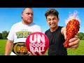 UnDodgeball Season 4 Loser does Blazin Hot Wing Challenge