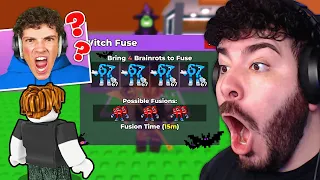 Ich FUSIONNIERE SEINE 0,01 % PETS in WITCH FUSE bis er KOMPLETT AUSRASTET ... Steal A Brainrot