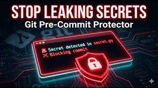Stop Leaking Secrets to GitHub Build a Python Git Pre-Commit Hook Step-by-Step