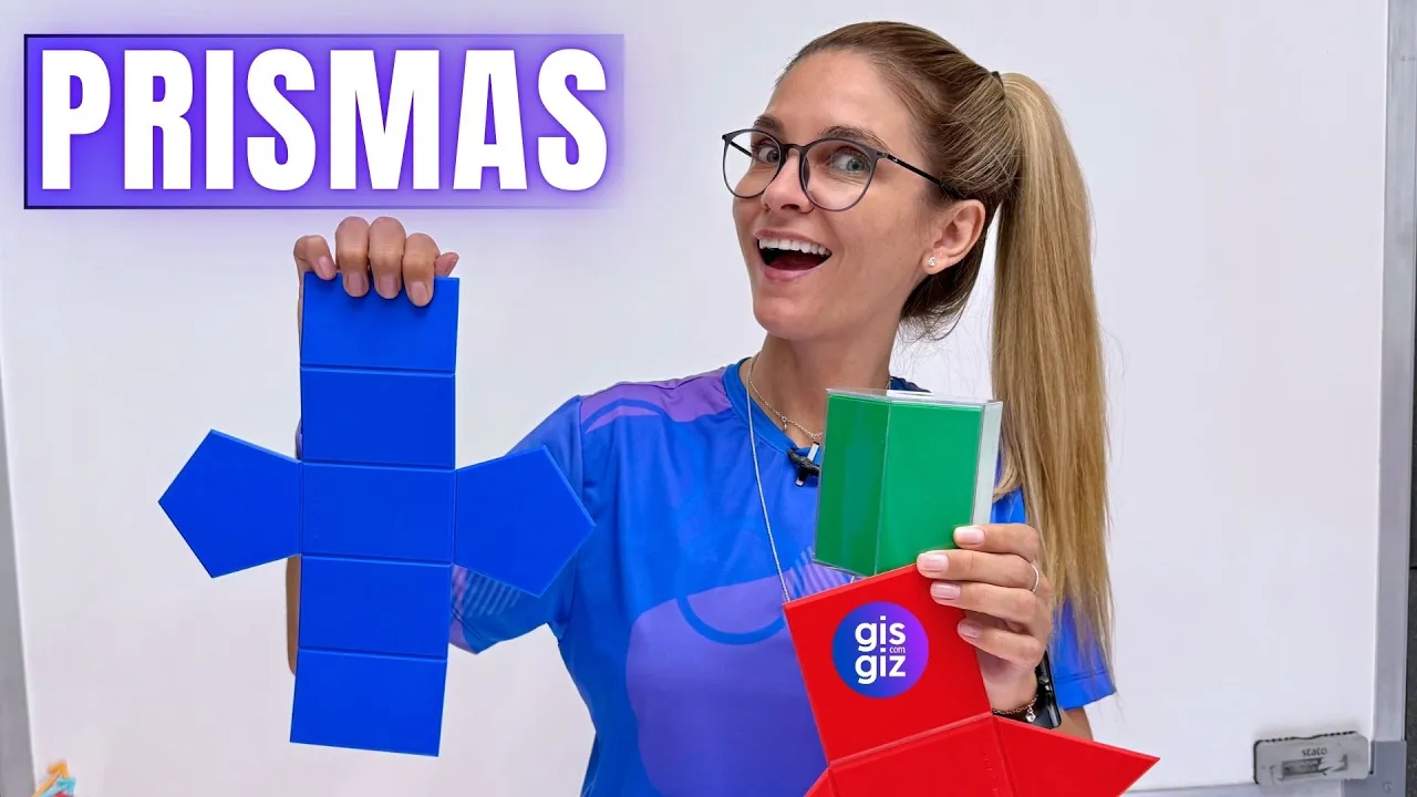 🧠ÁREA DO PRISMA: ÁREA DA BASE, LATERAL e TOTAL - Guia Completo