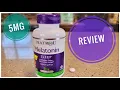 Review Natrol Melatonin 5mg Fast Dissolve Tablets Sleep Aid