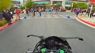 Taking the Ninja H2 to a Supercar meet