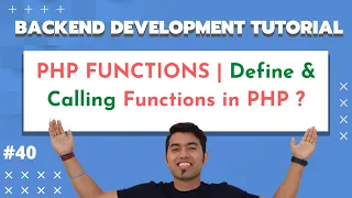 PHP Functions in Hindi Define and Calling Function In PHP PHP Tutorial in Hindi 2020