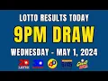 Download Lagu 9PM Lotto Result Today May 1, 2024 (Wednesday) Ez2 Swertres , 4D, 6/45, 6/55 PCSO