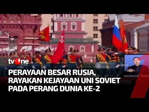 Meriah, Rusia Gelar Parade Militer Victory Day