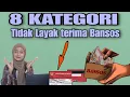 Download Lagu TERNYATA 8 KATEGORI INI TIDAK TERMASUK LAYAK MENERIMA BANSOS