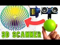 DIY 3D Scanner 3D Scan Any Object At Home 3D Plot with Python MatplotLib Arduino With Python